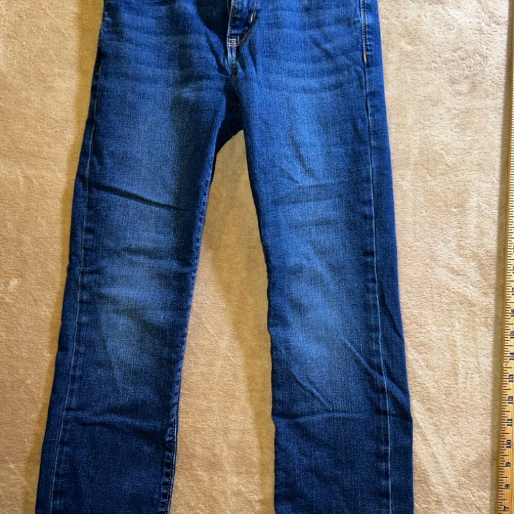Old Navy Kids 10 Blue Denim Straight Leg Built-in Flex Built-in‎ Tough Jeans